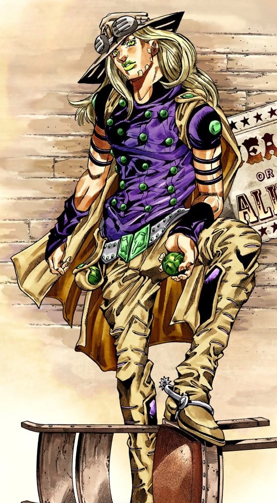 Jayro Zeppeli, sans doute mon personnage préféré de JoJo
