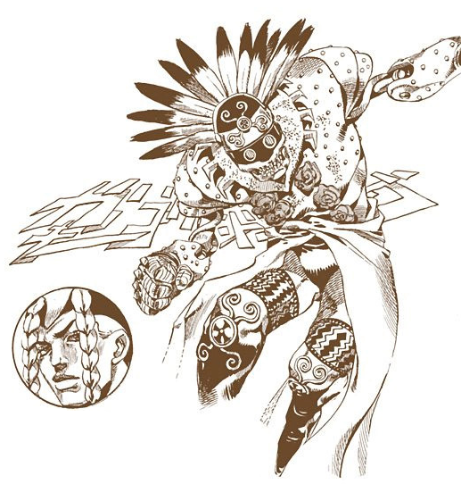 image silent guy png jojo s bizarre encyclopedia fandom silent guy png