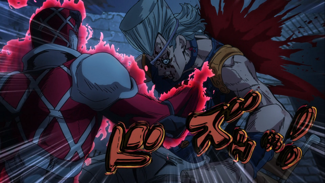 Jojo Part 5 Episode 33 - Flashback - How Diavolo and Polnareff Met !!! 