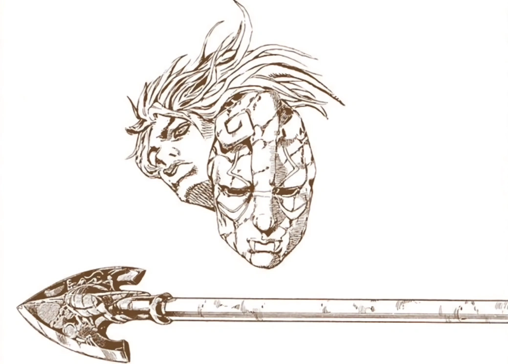 Стрела из джоджо чертеж