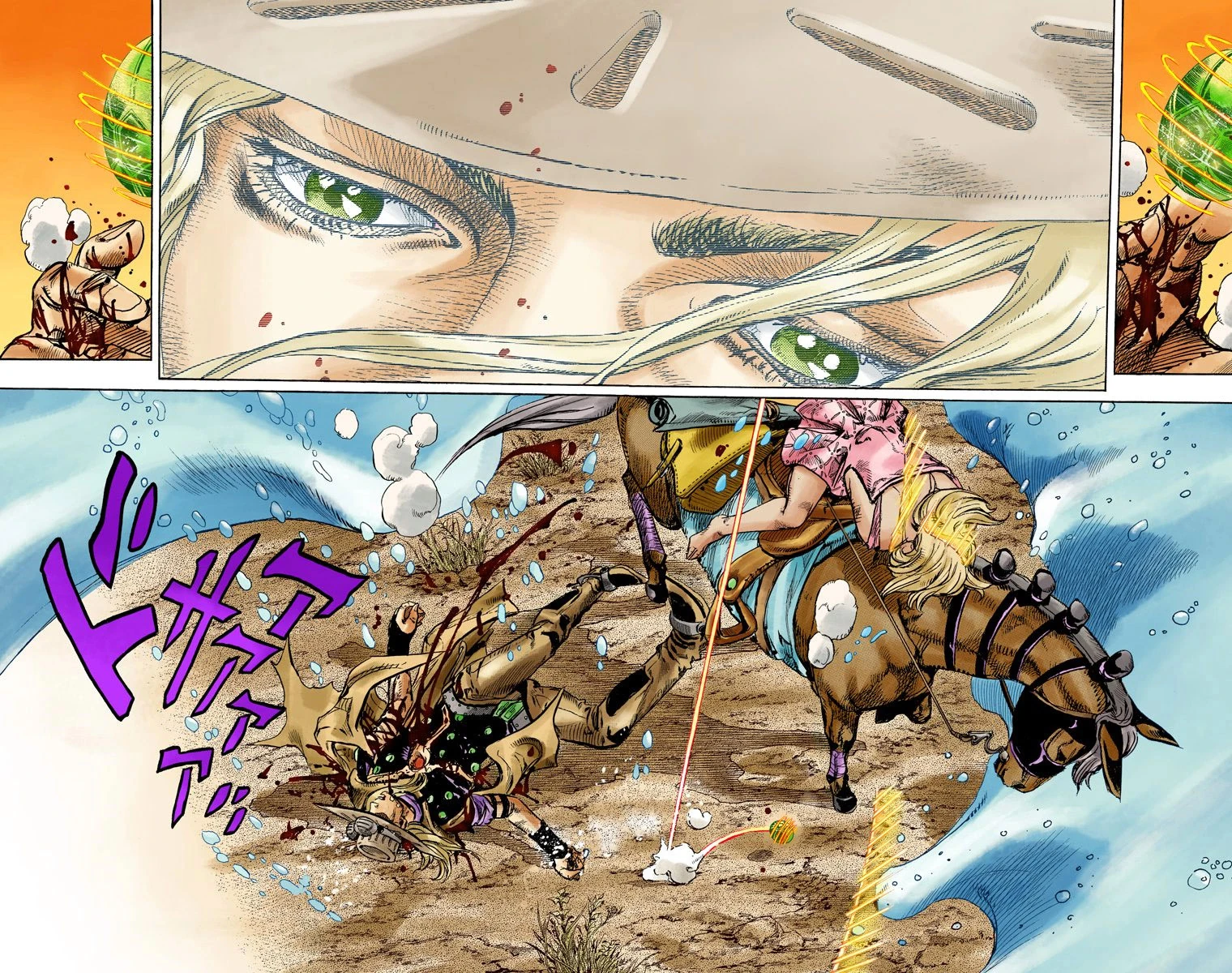 Image Gyro's death.jpg JoJo's Bizarre Encyclopedia FANDOM powered