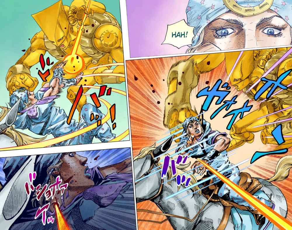 JoJo SBR - Tusk Act 4 vs D4C Scarf by Tr4nkee