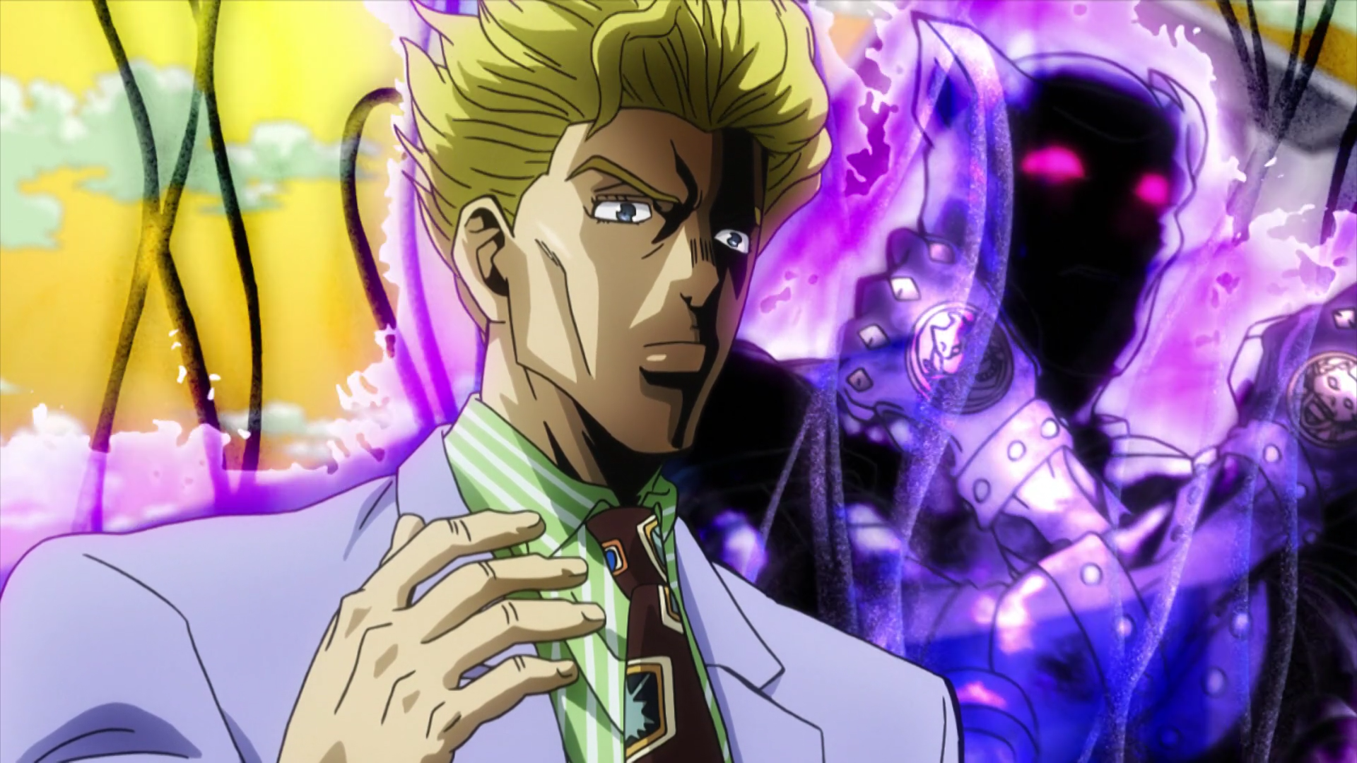 Image - Kira reveals his stand.png | JoJo's Bizarre Encyclopedia