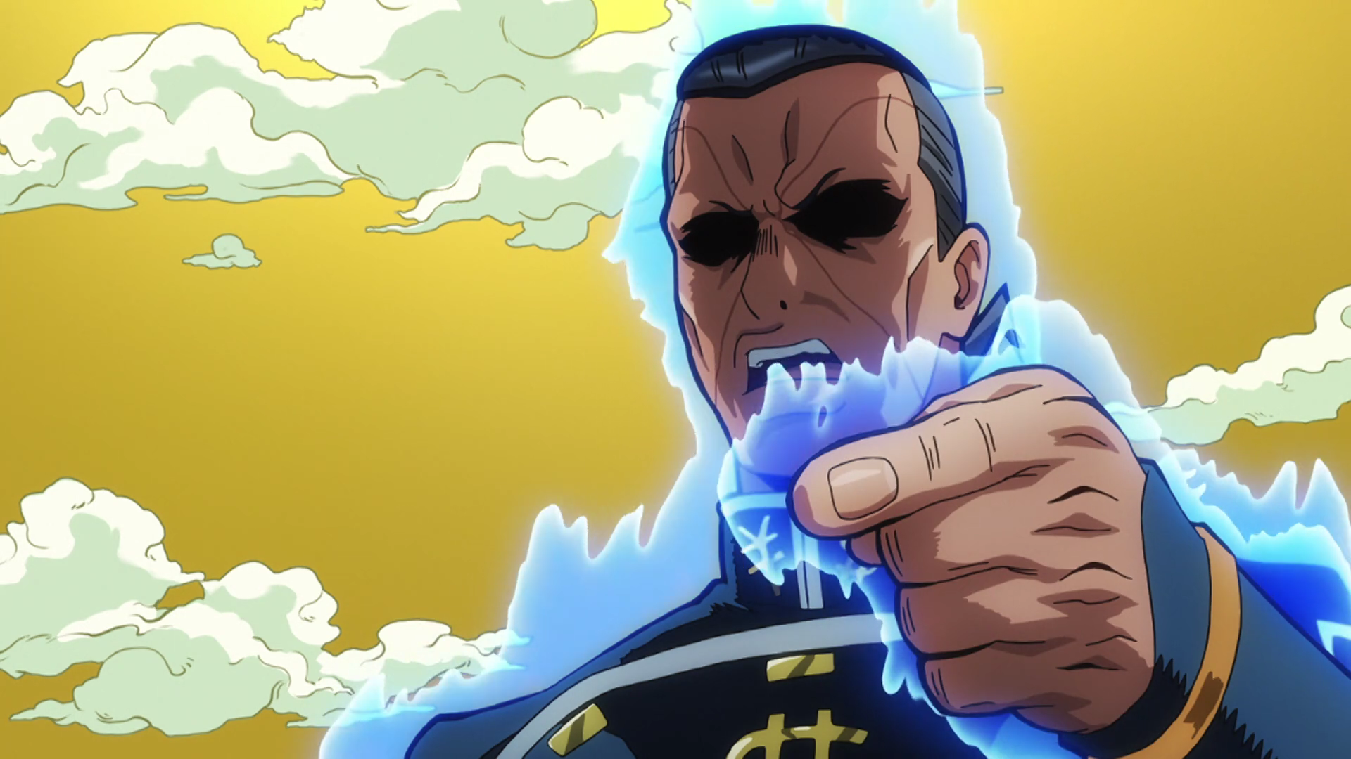 Image - Okuyasu threatening RHCP.png | JoJo's Bizarre Encyclopedia