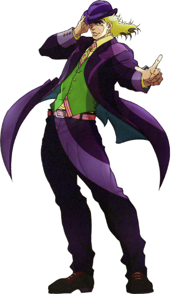 Robert E O Speedwagon Jojo S Bizarre Wiki Fandom - jojo pose loud roblox id