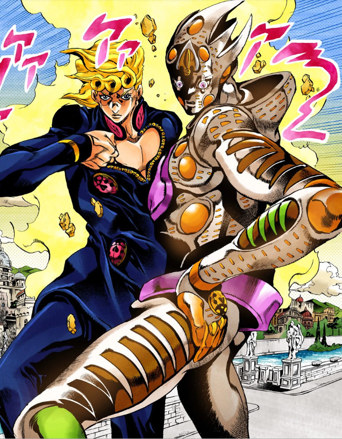 Jojo Golden Experience Requiem Manga