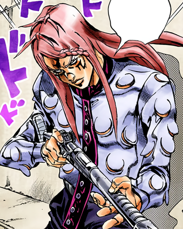 Jjba Whitesnake Gun