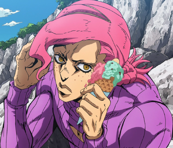 Characters appearing in JoJo's Bizarre Adventure: Golden Wind Recaps Anime