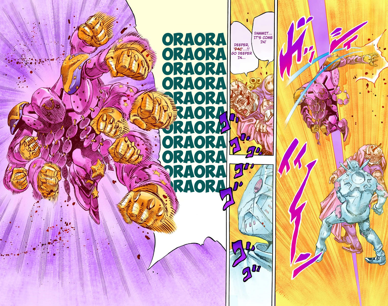 Giorno Giovanna/Gold Experience Requiem VS Johnny Joestar/Tusk Act