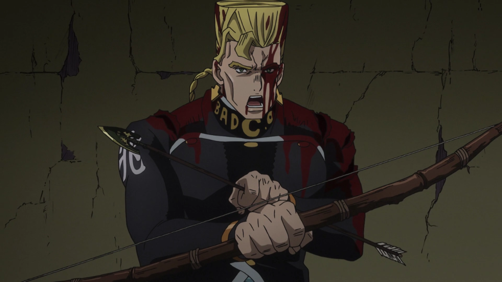 Image Keicho bow and arrow.png JoJo's Bizarre Encyclopedia FANDOM