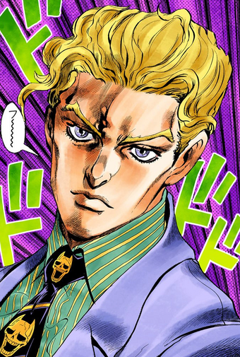 Yoshikage Kira Jojo S Bizarre Wiki Fandom - jojo pose loud roblox id