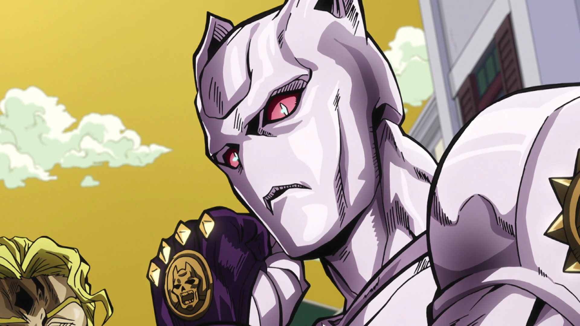 Image - Killer Queen glares.png | JoJo's Bizarre Encyclopedia | FANDOM ...