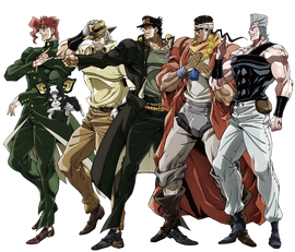 Uns dizem que Jotaro I Outros dizem que Joseph é o melhor jojo é o