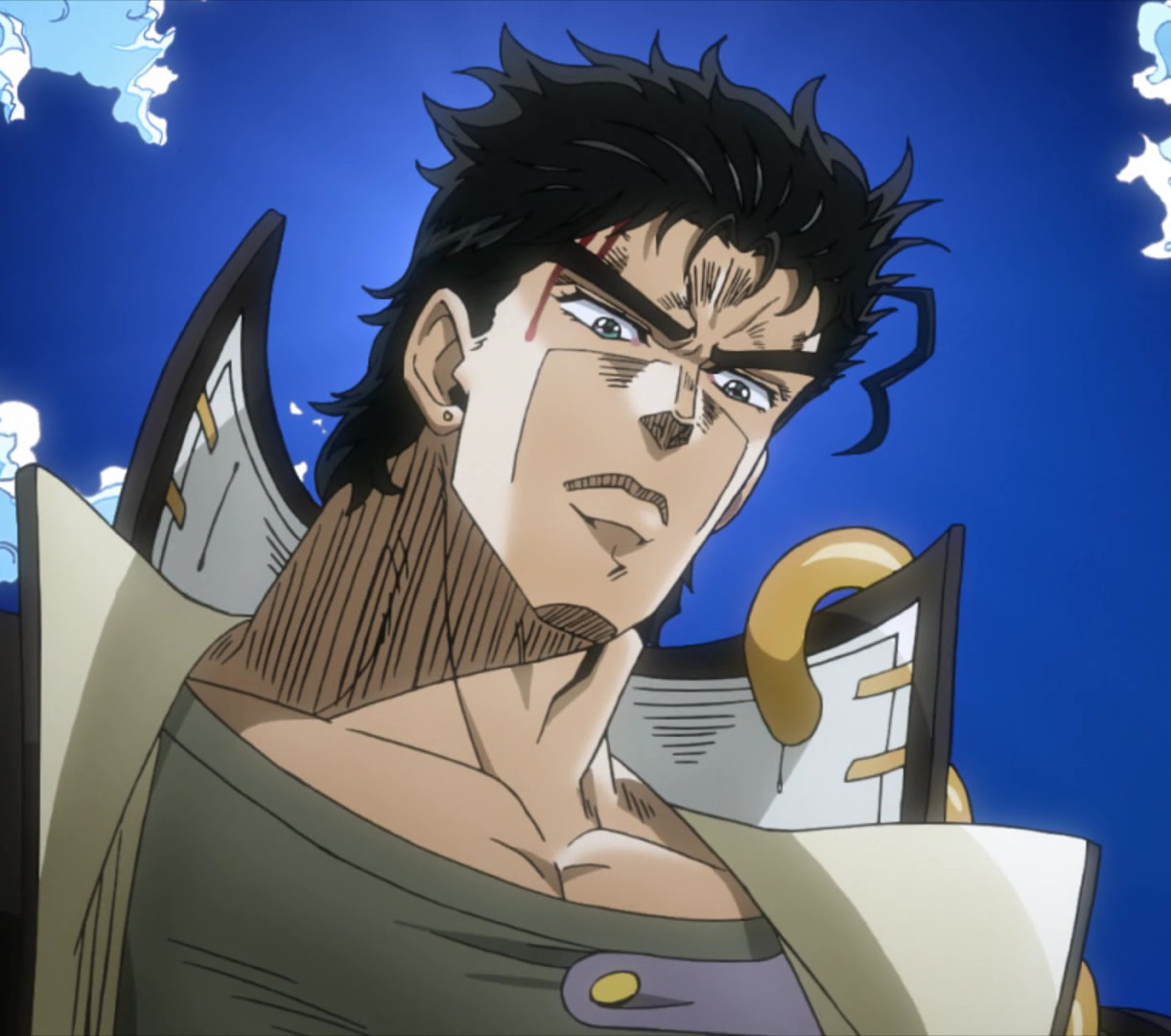 Download Caption: Anime Powerhouse - Jotaro Kujo In Action