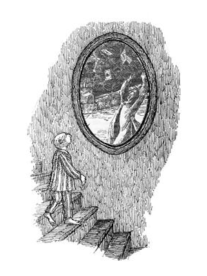 Prospero in barnavelt mirror