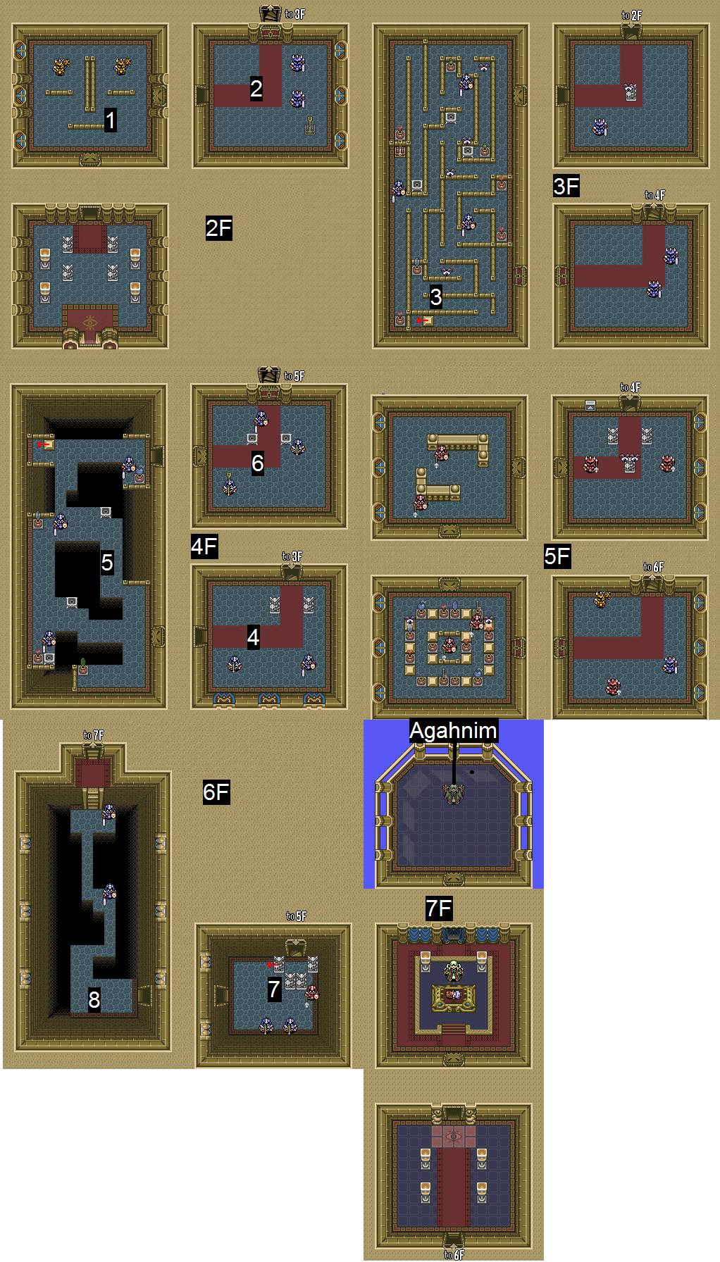 Hyrule Castle Alttp Map