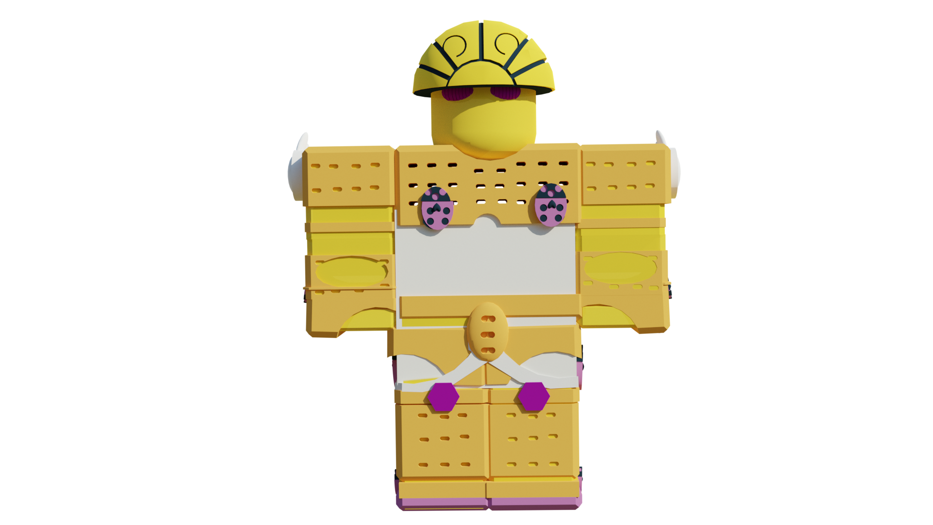 Gold Experience Jojo Blox Wiki Fandom - golden experience requiem roblox model