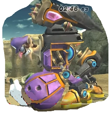 Grand mecha waluigi Grand mecha waluigi