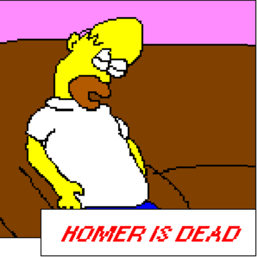 Homer is dead