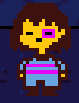 Frisk after using the telescope.