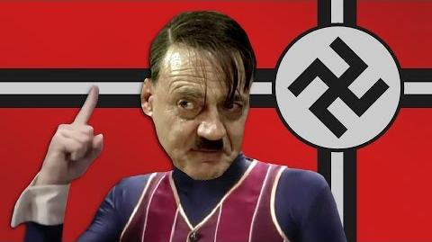 We Are Number One but it's performed by Adolf Hitler