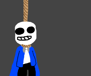 Hanging sans