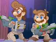 Mario and Luigi boo Busters