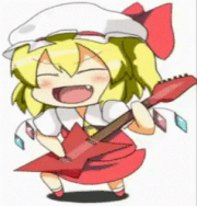 Flandre with guitar gif by ryukrieger-d52cc5p-0