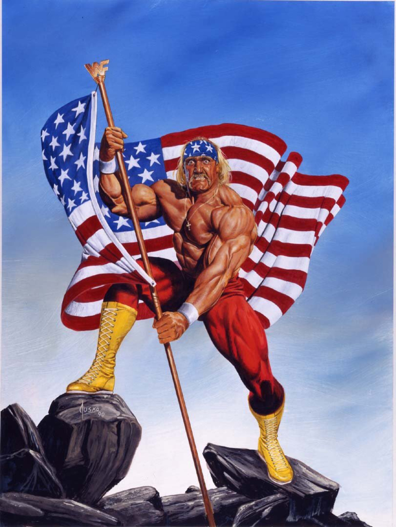 Hulk Hogan (Exaggerated) | Joke Battles Wikia | FANDOM powered by Wikia