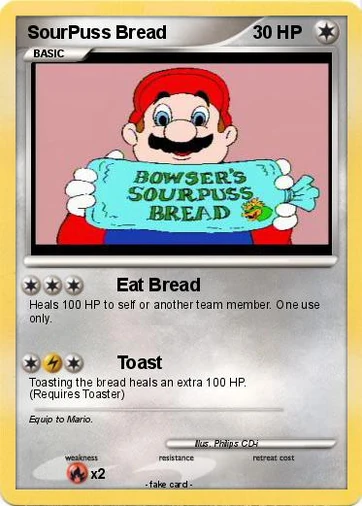 POK├ëMON MARIO CARD