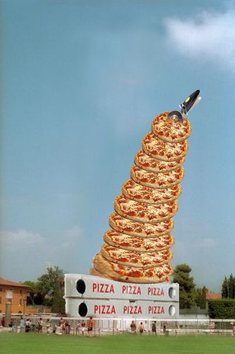 leaning tower of pizza saugus