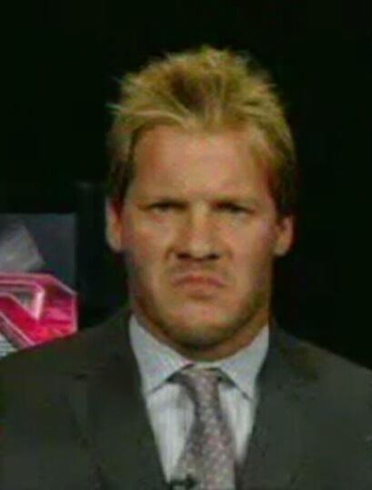 Disgusted Chris Jericho 