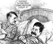 Hitler Stalin in Bed