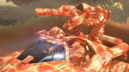 Halo Reach except its Pizza Time
