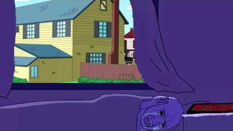 American Dad Opening, but it's the neighbor's perspective