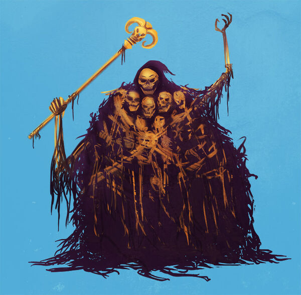 Gravelord skeletor by fishmas-d7zeruh