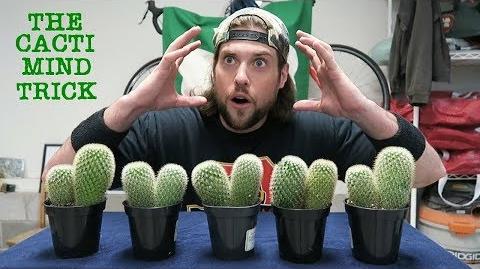Can A Human Trick Their Mind Into Eating 10 Cacti? (Warning Dumb) L.A