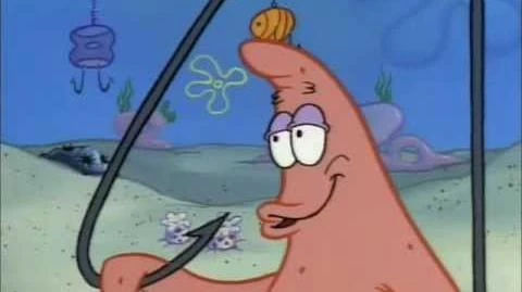 Patrick star says mmm cheesy