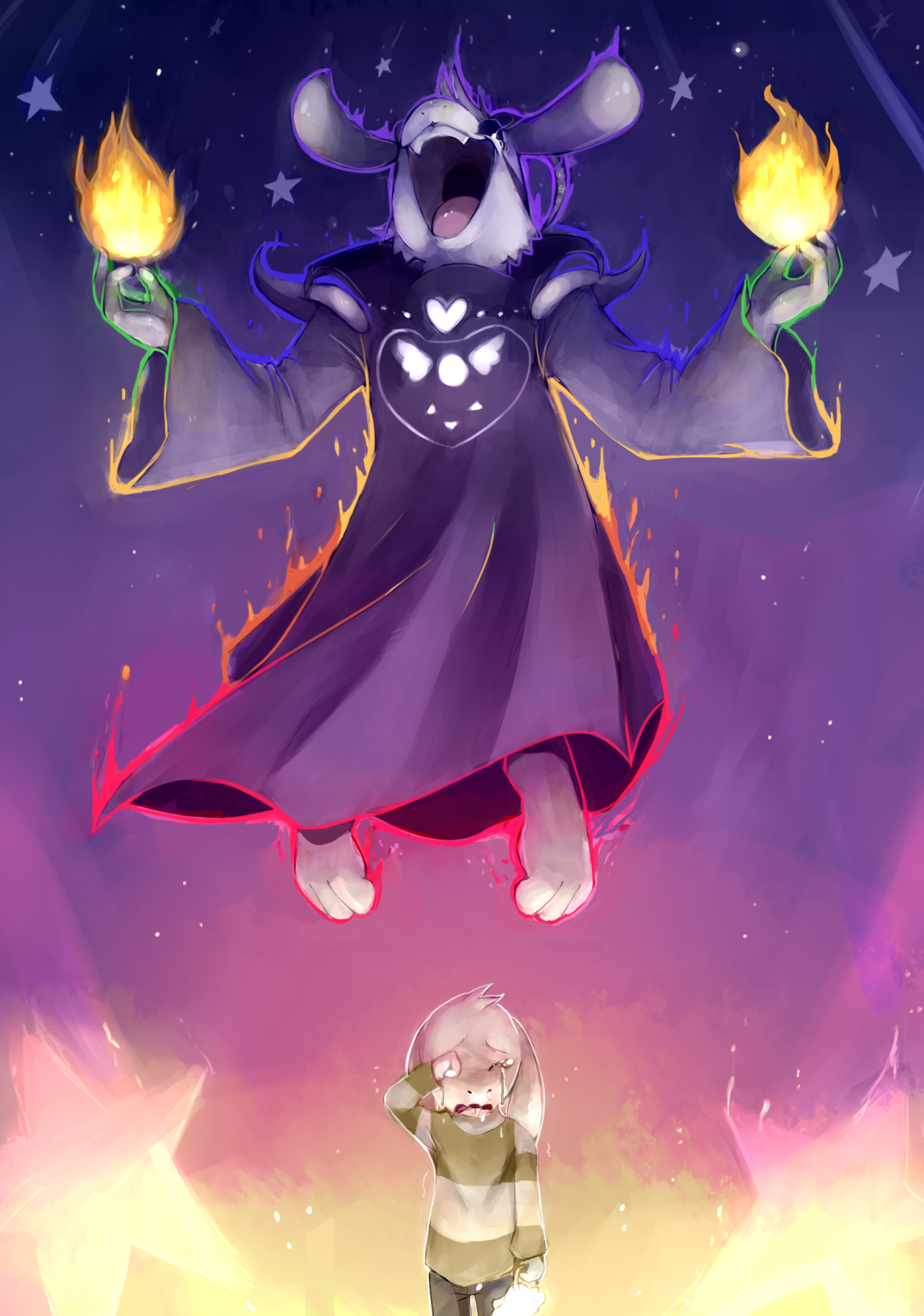 Asriel Dreemurr (Exaggerated) | Joke Battles Wikia | FANDOM powered by