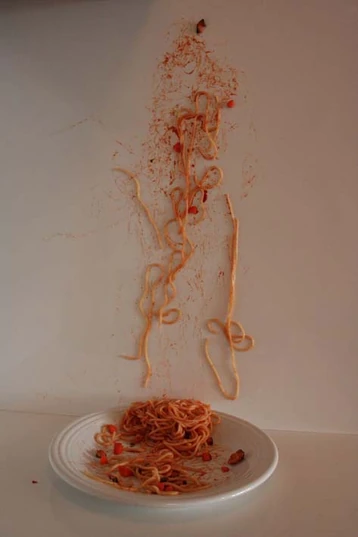 Spaghetti on the wall Spaghetti on the wall