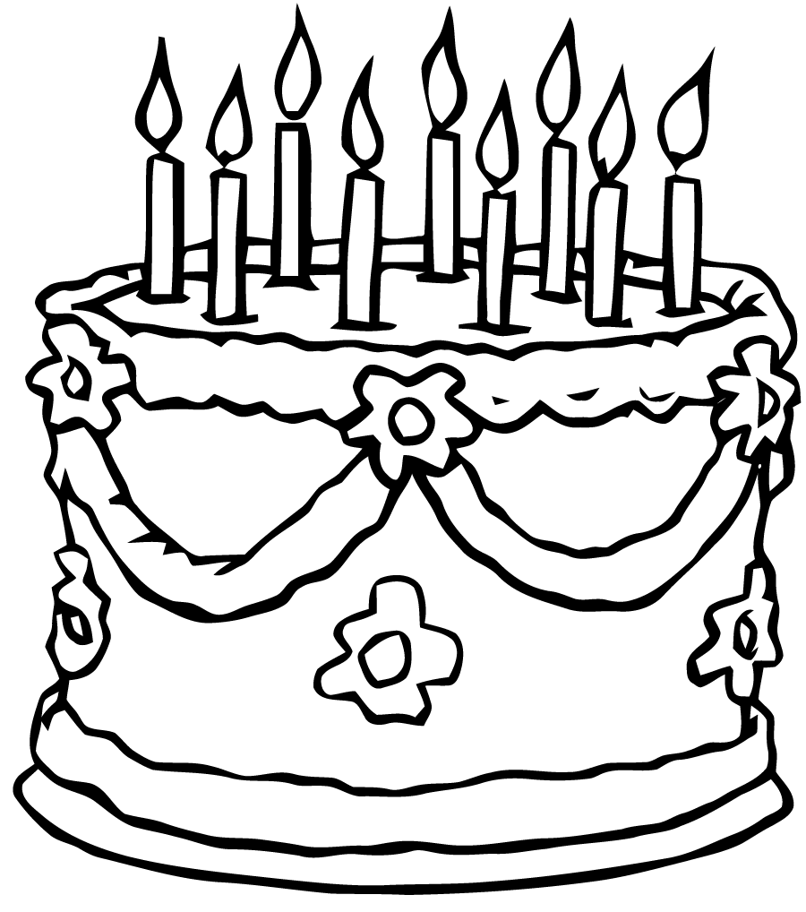 Coloriage Gateau D Anniversaire 3 Ans  Des Milliers de Coloriage