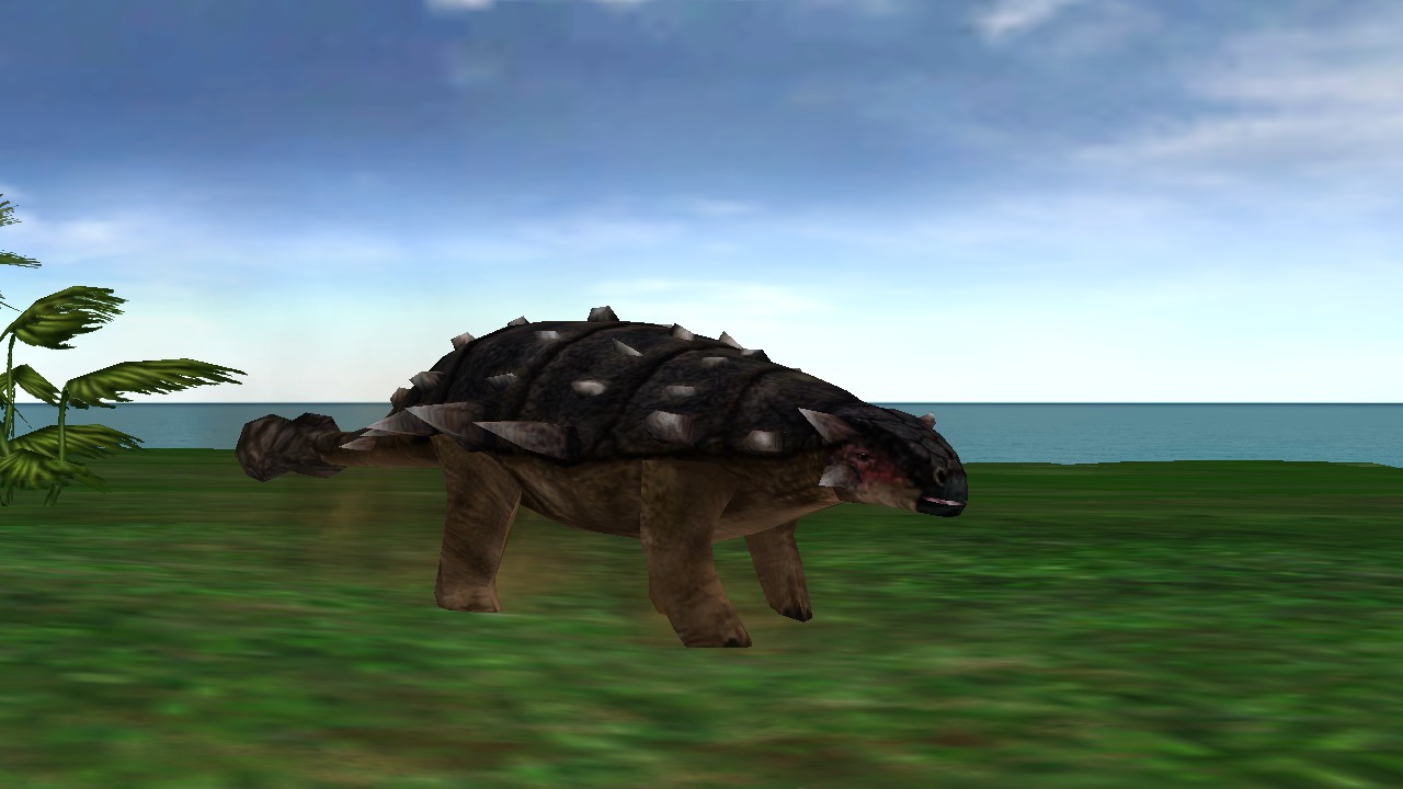 new ankylosaurus