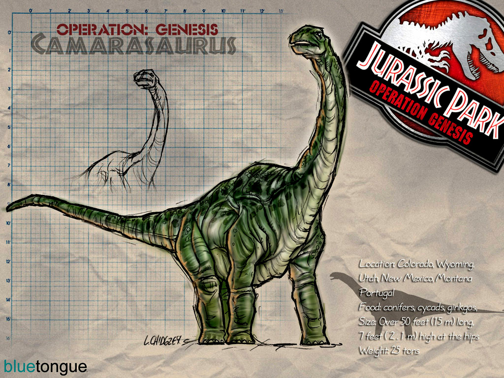 Camarasaurus | Jurassic Park: Operation Genesis Wiki | FANDOM powered by Wikia