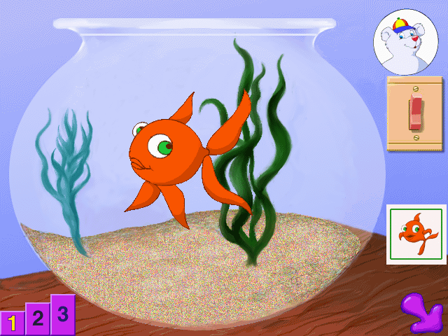 Cartoon Fish Bowl Png