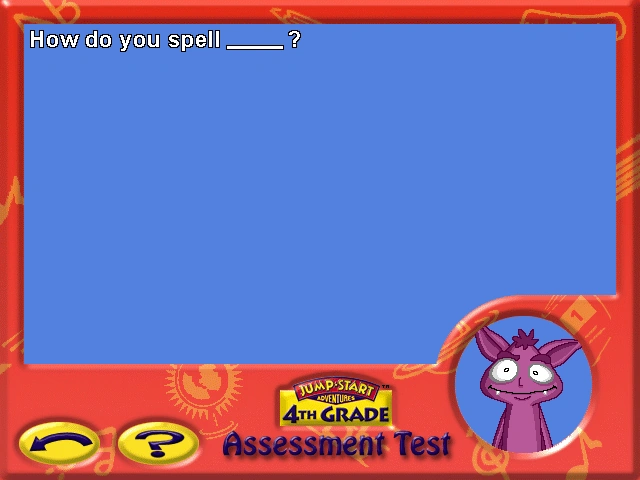 JumpStart Adventures 4th Grade: Haunted Island/Assessment test