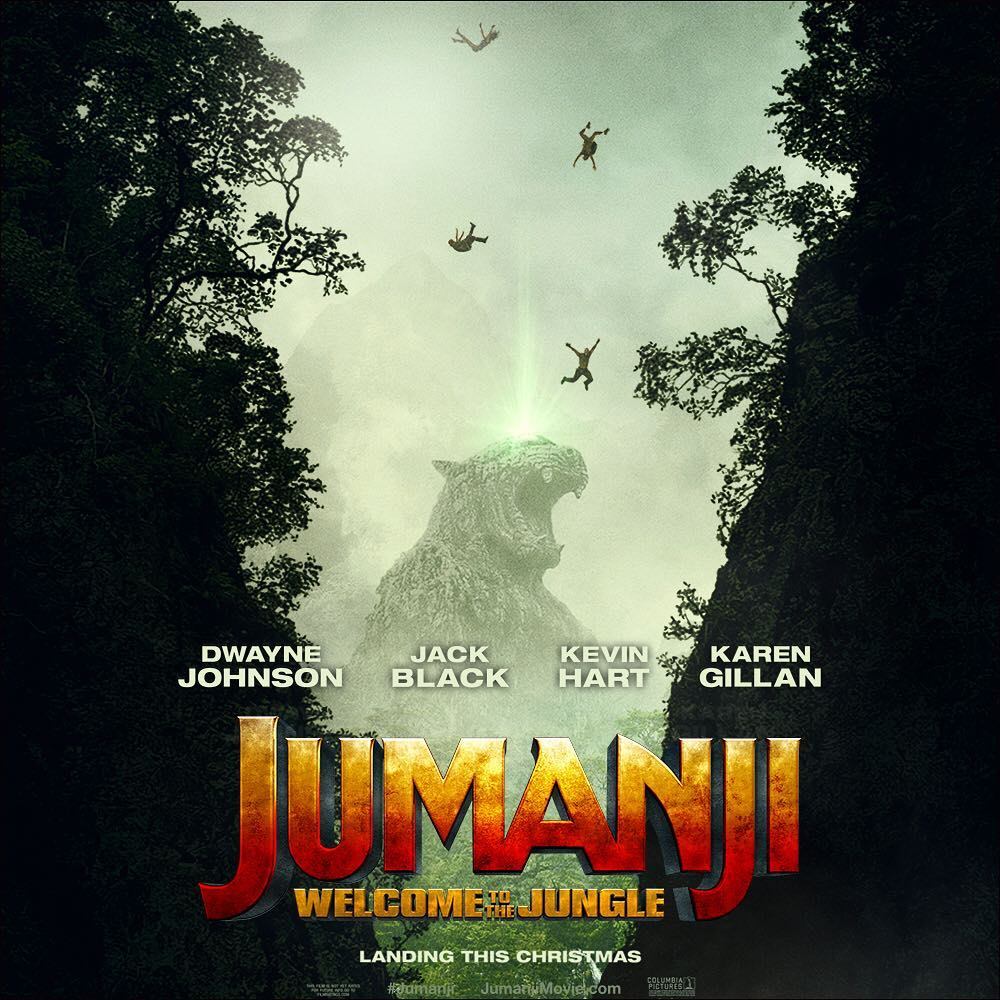 Resultado de imagem para jumanji welcome to the jungle posters