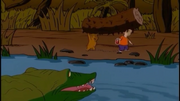 Crocodile bribe