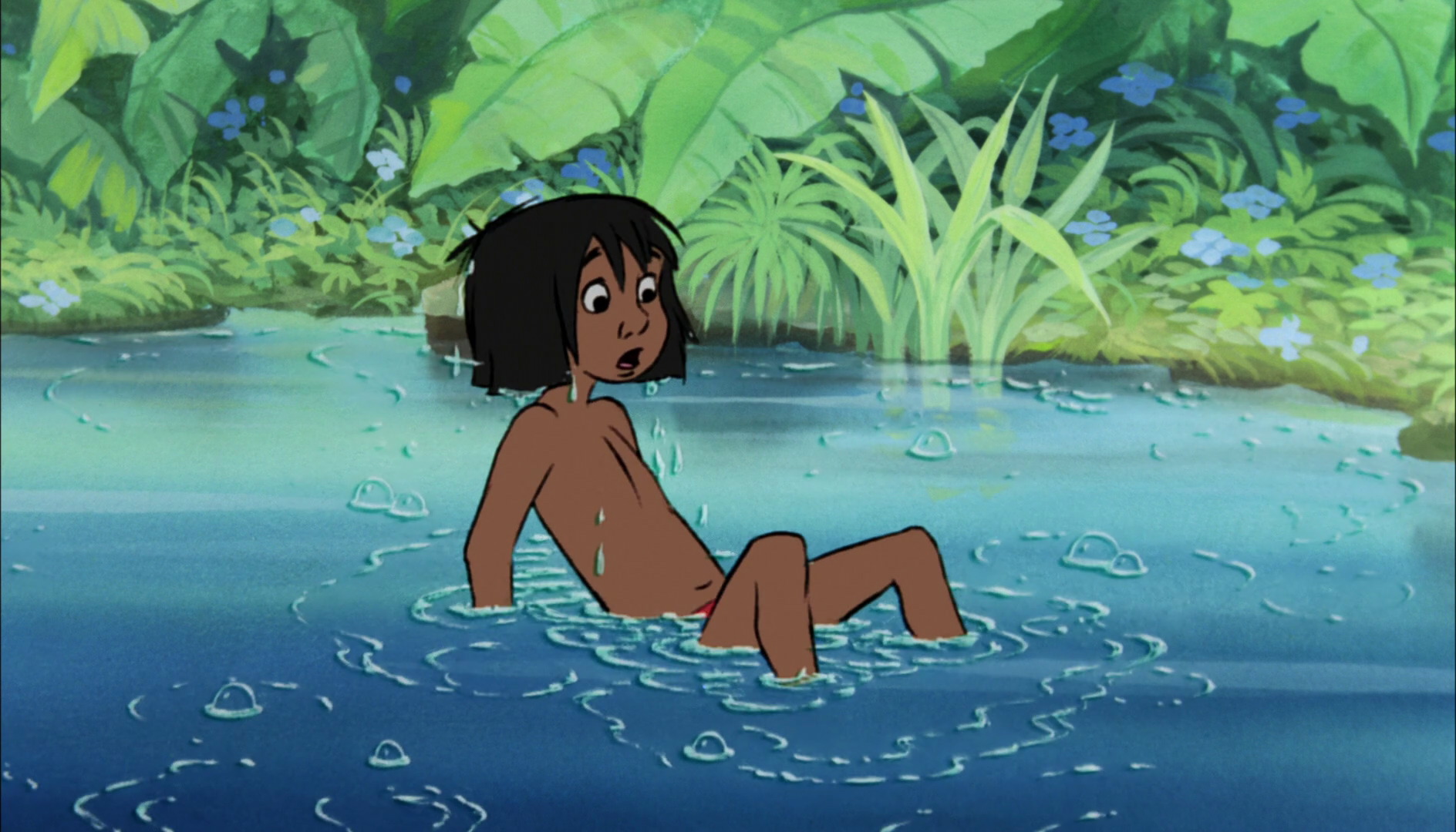 Image Mowgli Is Surprised Shanti Smiled At Him Jungle Book Wiki Fandom Powered By Wikia 