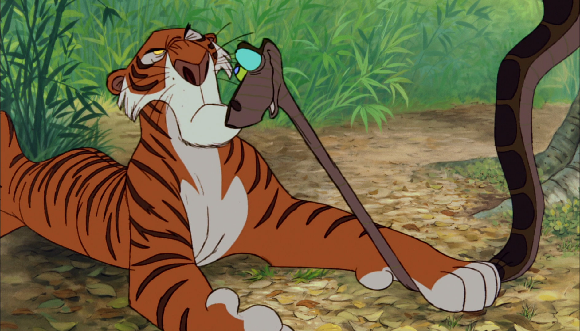 Обезьяна тигр змея. Тигр Шерхан Дисней. Шерхан Дисней. Тигр Шерхан из Маугли. 1967 - Маугли - тигр Шерхан.