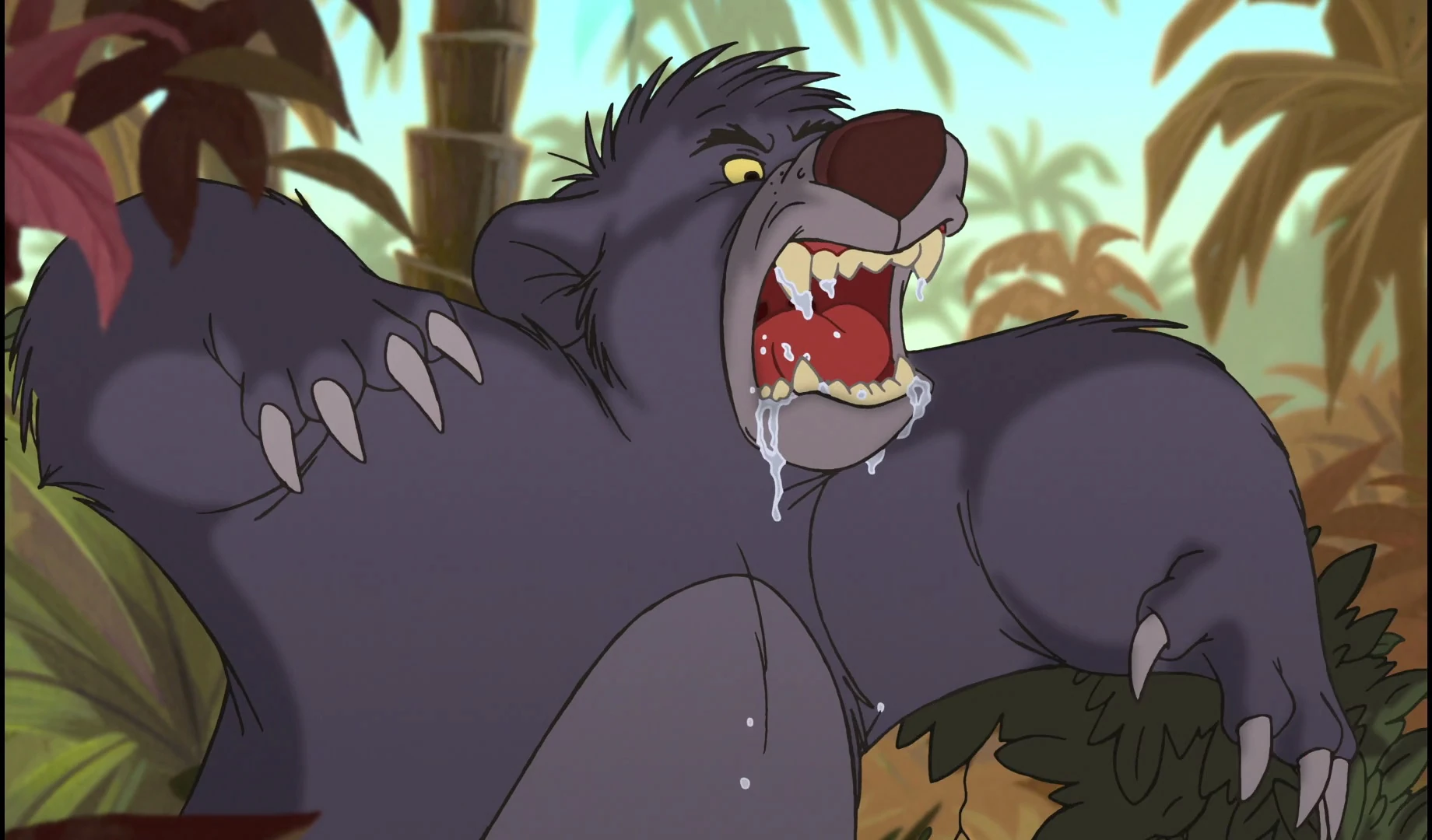 Image Baloo the Bear is roaring.jpg Jungle Book Wiki FANDOM powered by Wikia